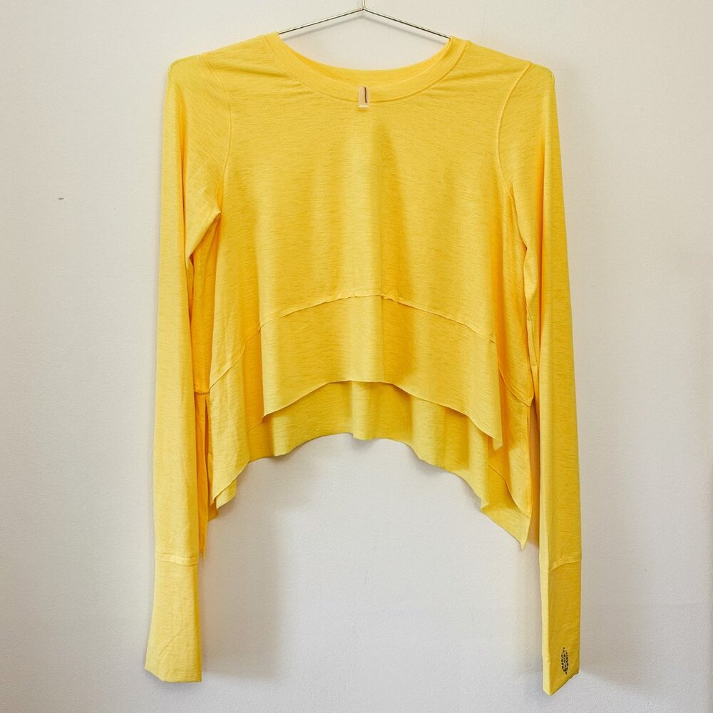 NWOT FP Movement Tempo Long Sleeve Tee Size Extra Small - Picture 2 of 6